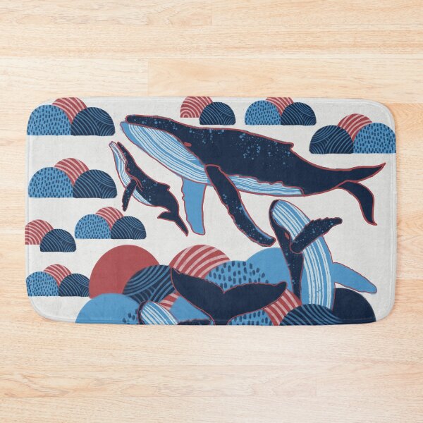 Item preview, Humpback Whales designed and sold by famenxt.