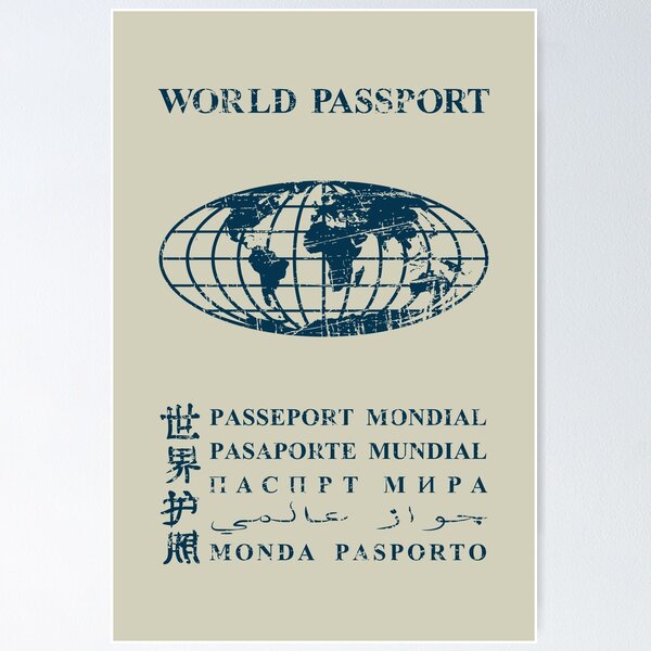 World Without Borders Posters for Sale | Redbubble