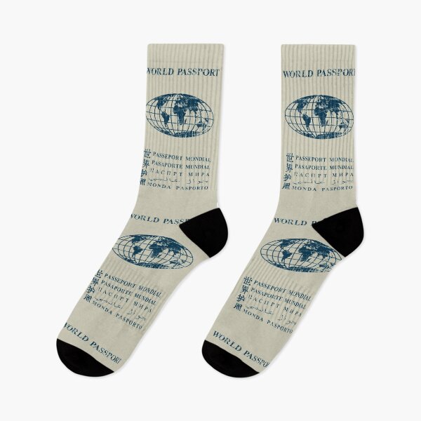 Item preview, World Passport Vintage Blue designed and sold by Lidra Zehcnas.