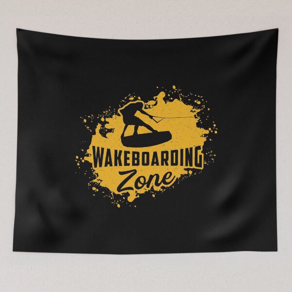 Item preview, Wakeboarding Zone Wake Cable Wakeboarder Wakeboard designed and sold by tshirtconcepts.