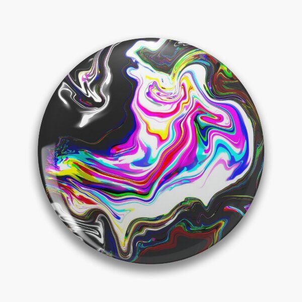 Item preview, Psychedelic Wavy Holographic Glitch Pattern designed and sold by Reelippy.