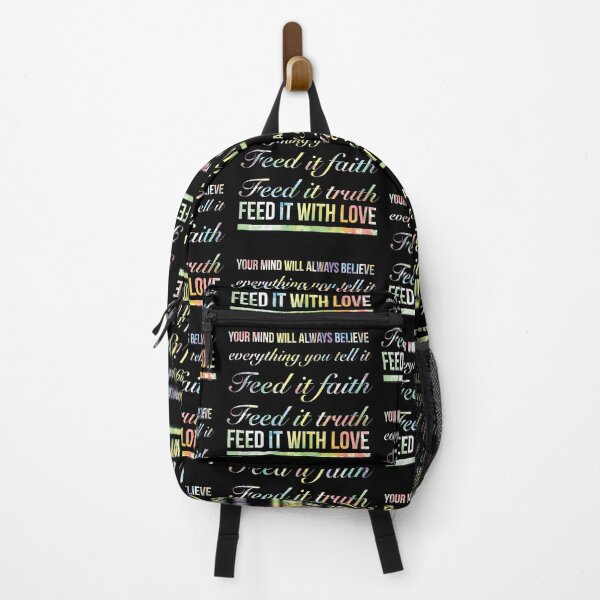 Item preview, Your Mind Will Always Believe Everything You Tell It, Feed It With Faith, Feed It Truth, Feed It With Love. - Meaningful Positive Wisdom designed and sold by Delandor.