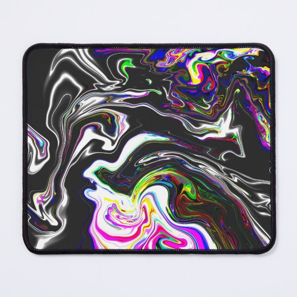 Item preview, Psychedelic Wavy Holographic Glitch Pattern designed and sold by Reelippy.