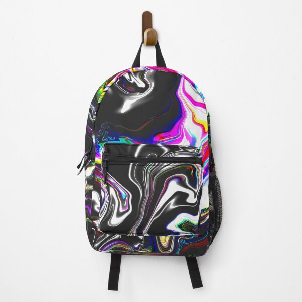 Item preview, Psychedelic Wavy Holographic Glitch Pattern designed and sold by Reelippy.