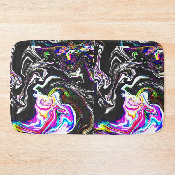 Item preview, Psychedelic Wavy Holographic Glitch Pattern designed and sold by Reelippy.