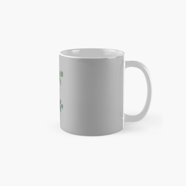 Skeleton Vintage Floral Print Classic Mug