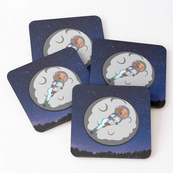Item preview, Vizsla in space designed and sold by apuppyfeed.