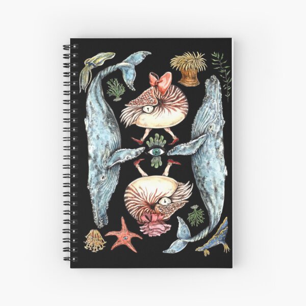 The sea members Spiral Notebook