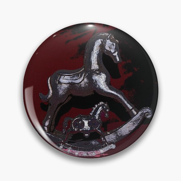 Item preview, Silver Rocking Horses. designed and sold by GingerMan2550.