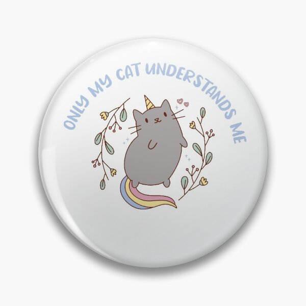 Item preview, Only My Cat Understands Me designed and sold by ArteSilenziosa.