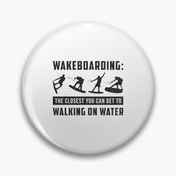 Item preview, Wakeboarder Wakeboarding Walking On Water Wake designed and sold by tshirtconcepts.