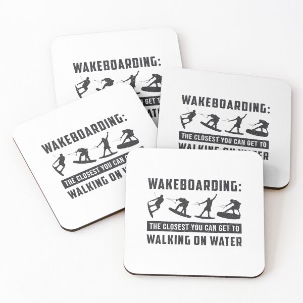 Item preview, Wakeboarder Wakeboarding Walking On Water Wake designed and sold by tshirtconcepts.