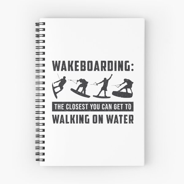 Item preview, Wakeboarder Wakeboarding Walking On Water Wake designed and sold by tshirtconcepts.