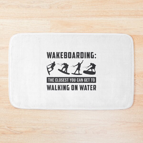 Item preview, Wakeboarder Wakeboarding Walking On Water Wake designed and sold by tshirtconcepts.