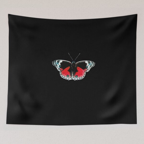 Item preview, red butterly designed and sold by artbyrosse.