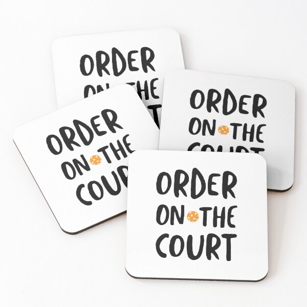 Item preview, Funny Pickleball Pun Order on the Court designed and sold by whyitsme.