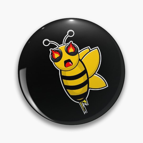 Item preview, Angry bee, on fire designed and sold by Designer-amjed.