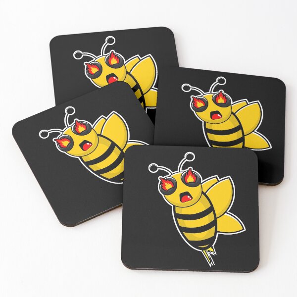 Item preview, Angry bee, on fire designed and sold by Designer-amjed.