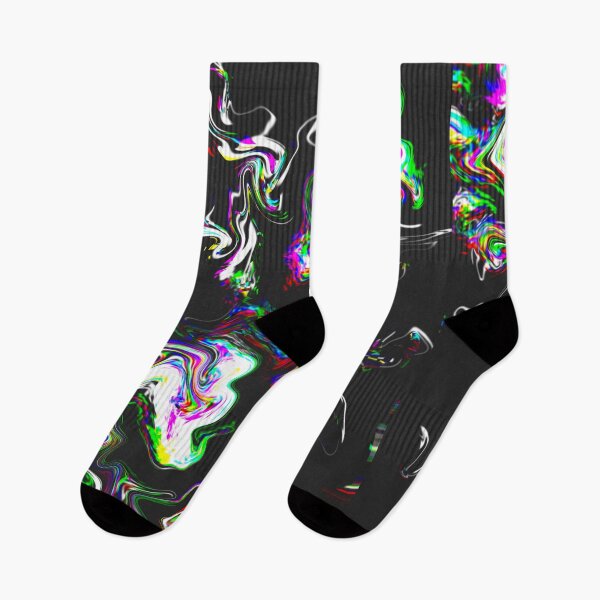 Item preview, Psychedelic Wavy Holographic Glitch Pattern designed and sold by Reelippy.
