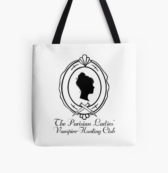 The Parisian Ladies’ Vampire-Hunting Club All Over Print Tote Bag