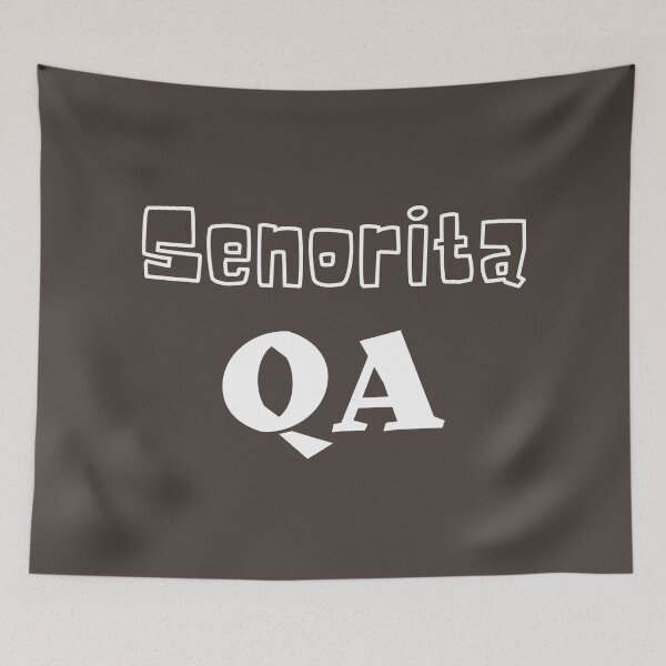 Item preview, Senorita QA designed and sold by trendingatees.