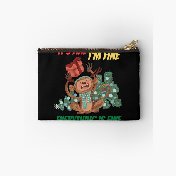 Item preview, Im Fine Everything Is Fine Christmas designed and sold by reka88.