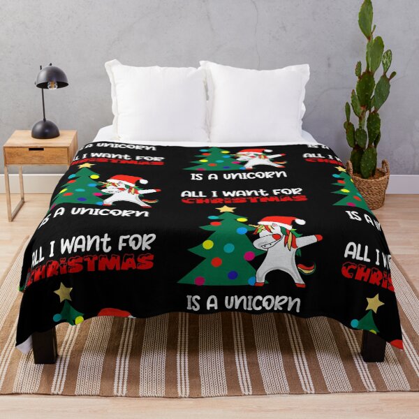 Item preview, All I Want For Christmas Is A Unicorn, Christmascorn designed and sold by SportyDogShop.