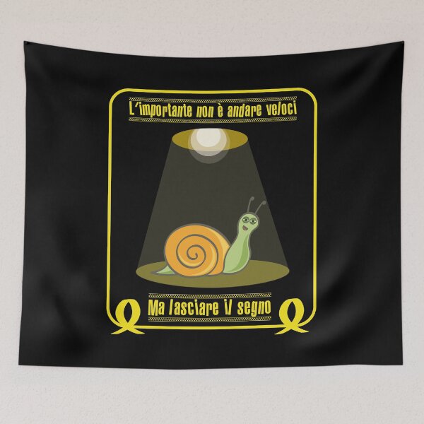 Item preview, L'importante non è andare veloci, ma lasciare il segno designed and sold by La zebra a pois.