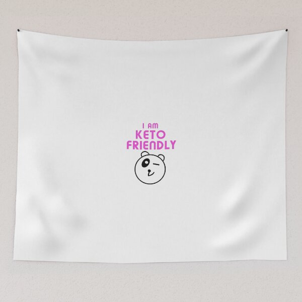 Item preview, KETO DIET FRIENDLY designed and sold by fitnesstee.
