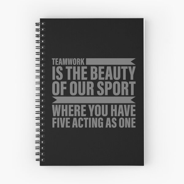 Item preview, Teamwork is the beauty of our sport, where you have five acting as one designed and sold by lifecareful.