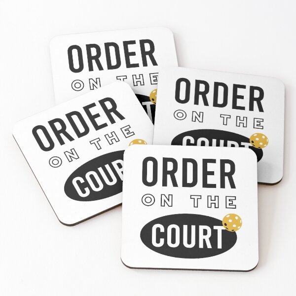 Item preview, Funny Pickleball Pun Order on the Court designed and sold by whyitsme.