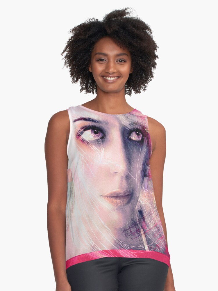 Item preview, Sleeveless Top designed and sold by Rinata-Shaka.