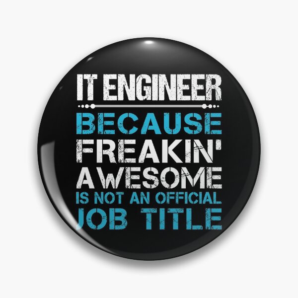 Item preview, It Engineer T Shirt - Freaking Awesome Job Gift Item Tee designed and sold by oetate4774.