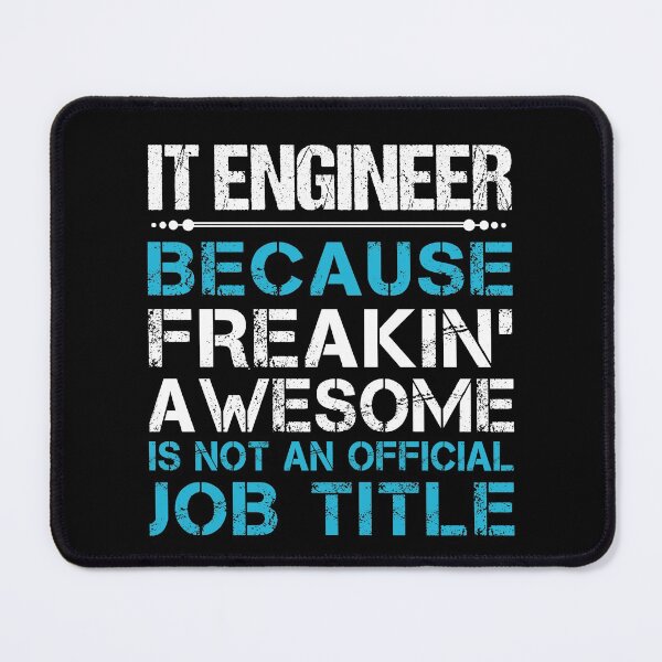 Item preview, It Engineer T Shirt - Freaking Awesome Job Gift Item Tee designed and sold by oetate4774.