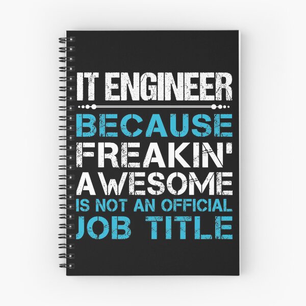 Item preview, It Engineer T Shirt - Freaking Awesome Job Gift Item Tee designed and sold by oetate4774.