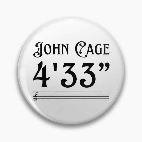 Item preview, John Cage 4'33'' designed and sold by SkyAfterDusk.