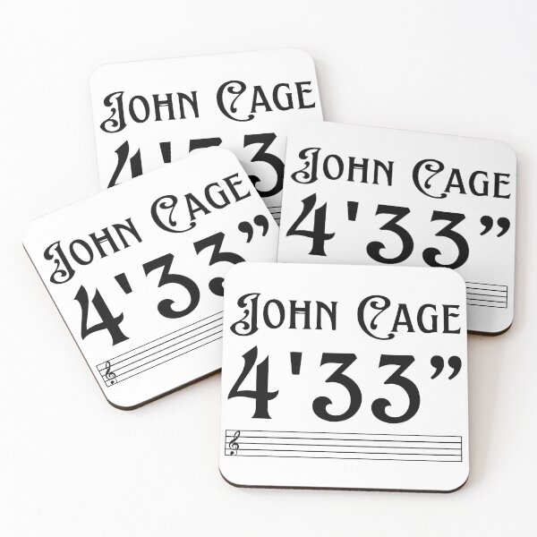 Item preview, John Cage 4'33'' designed and sold by SkyAfterDusk.