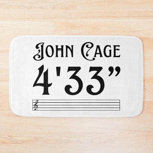 Item preview, John Cage 4'33'' designed and sold by SkyAfterDusk.
