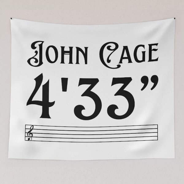 Item preview, John Cage 4'33'' designed and sold by SkyAfterDusk.