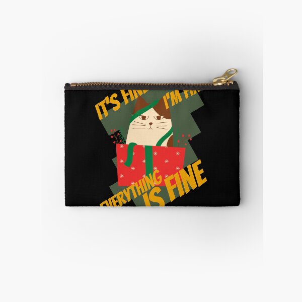 Item preview, Im Fine Everything Is Fine Christmas designed and sold by reka88.