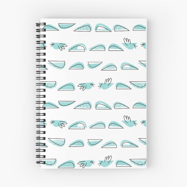 Item preview, MCM - Leaves and Birds - Stripes Montecarlo designed and sold by miavaldez.