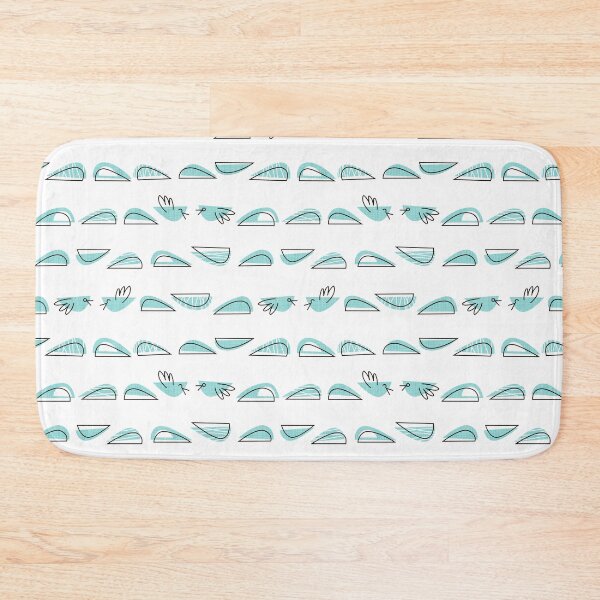 Item preview, MCM - Leaves and Birds - Stripes Montecarlo designed and sold by miavaldez.