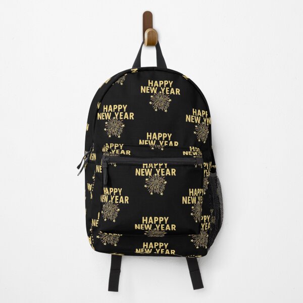 Item preview, Happy New Year Big Bold Gold Fireworks designed and sold by Rabbitti.