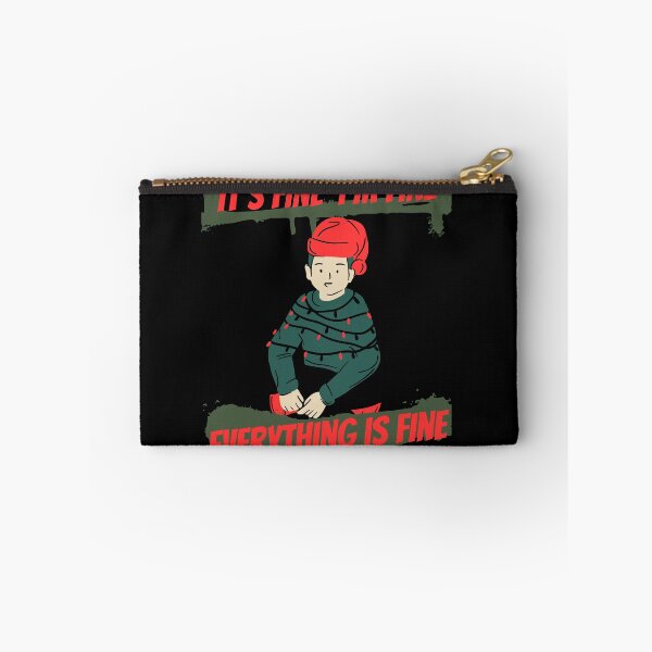 Item preview, Im Fine Everything Is Fine Christmas designed and sold by reka88.