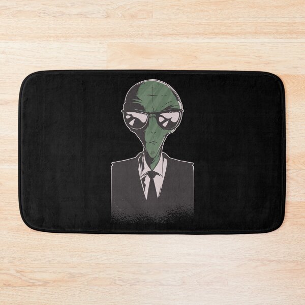 Item preview, Cool Alien in a Suit and Black Glasses designed and sold by solimangomaa.