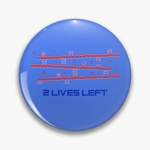 Item preview, 2 Lives Left game design designed and sold by JerseyBoysTees.