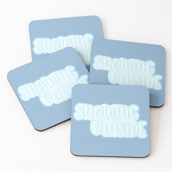 Item preview, Snowing Outside designed and sold by Jokertags.