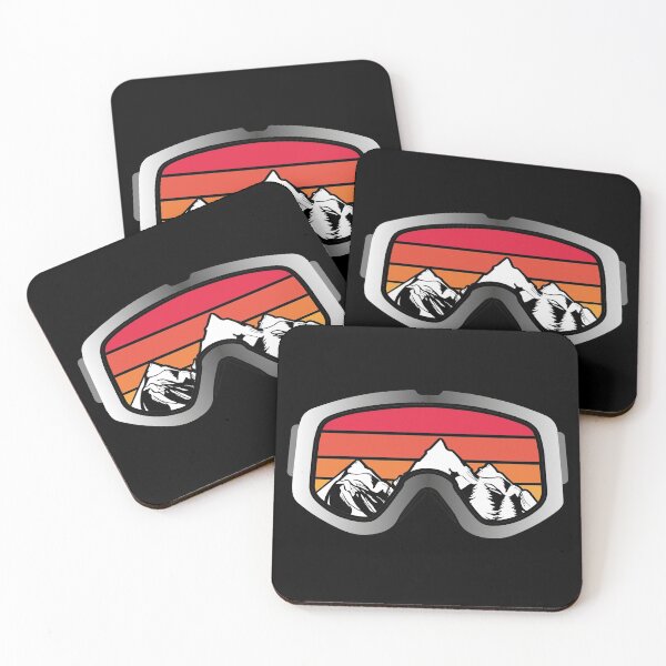 Item preview, Sunset Mountain Ski Goggles, snowboard designed and sold by Pau Baz.