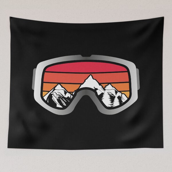 Item preview, Sunset Mountain Ski Goggles, snowboard designed and sold by Pau Baz.