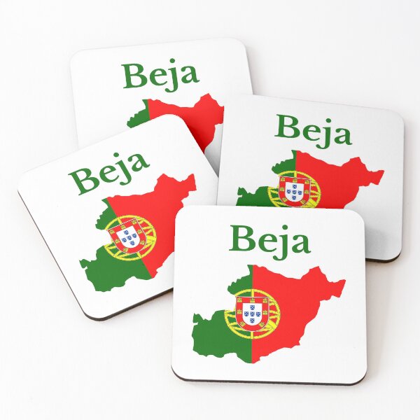 Item preview, Beja District Map Design, Portugal. designed and sold by marosharaf.